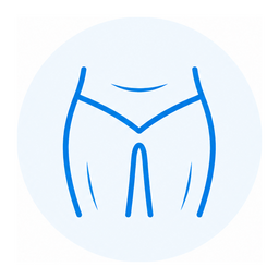 Thighs treatment area icon